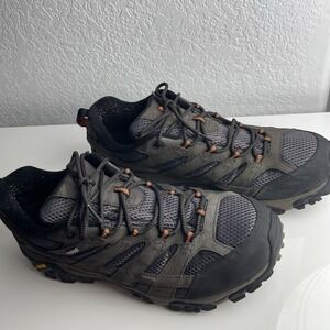 Merrell Beluga Vibrant Men's 14 Gray  Leather Hiking Shoes